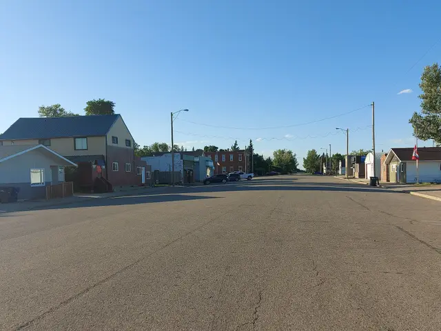 Main Street looking down the road