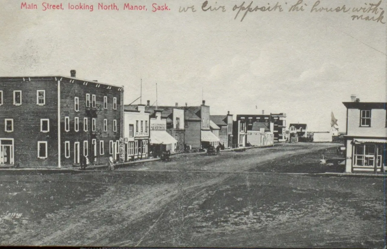 Main Street, looking north, about 1908
